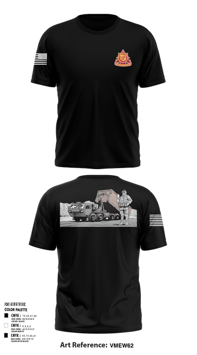 939th Transportation Company 18357037 Short Sleeve Performance Shirt - 1