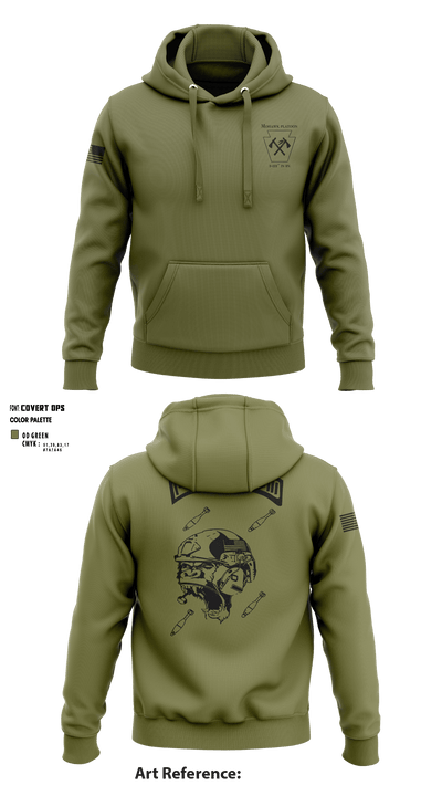 1-111th IN BN ** 38506759 Hoodie - 7