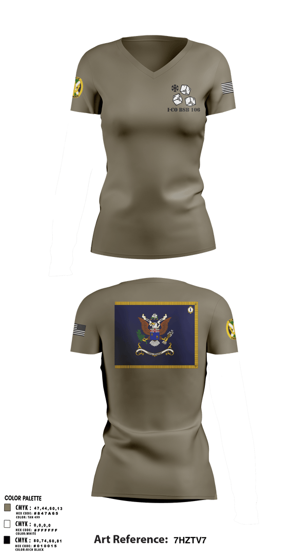 Women's Short Sleeve Vneck Shirt, , Army, Teamtime, Team time, sublimation, custom sports apparel, team uniforms, spirit wear, spiritwear, sports uniforms, custom shirts, team store, custom team store, fundraiser sports, apparel fundraiser