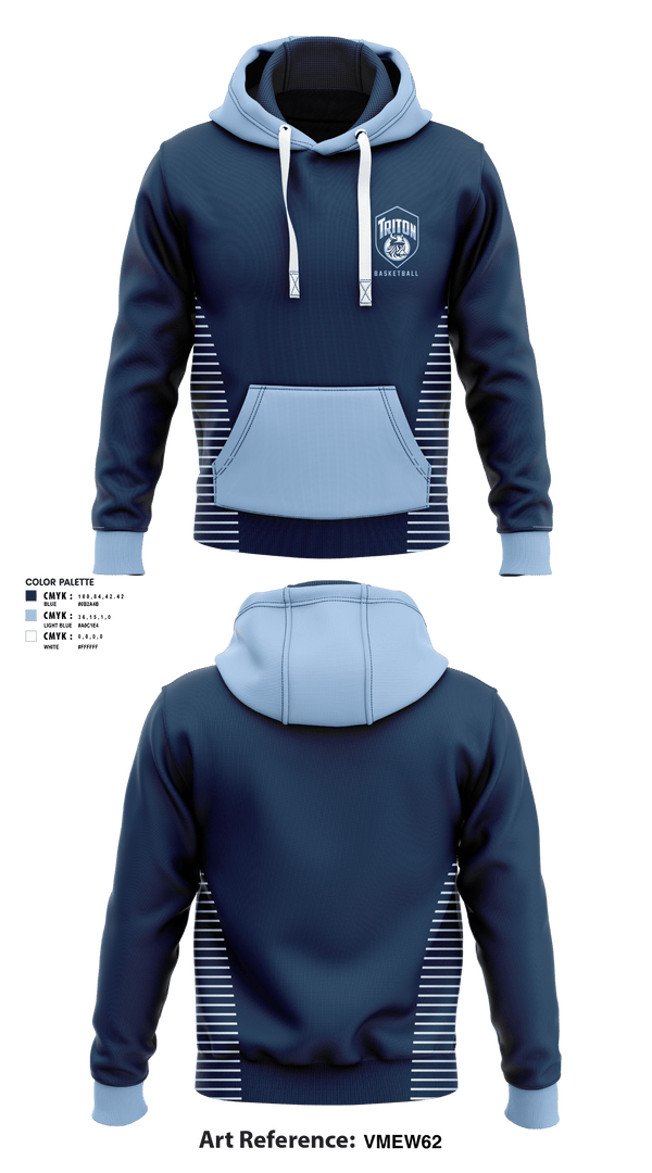 Hoodie, Triton Youth Basketball, Men's Basketball, Teamtime, Team time, sublimation, custom sports apparel, team uniforms, spirit wear, spiritwear, sports uniforms, custom shirts, team store, custom team store, fundraiser sports, apparel fundraiser