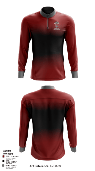 Quarter Zip Jacket, Portland High School Basketball, Women's Basketball, Teamtime, Team time, sublimation, custom sports apparel, team uniforms, spirit wear, spiritwear, sports uniforms, custom shirts, team store, custom team store, fundraiser sports, apparel fundraiser