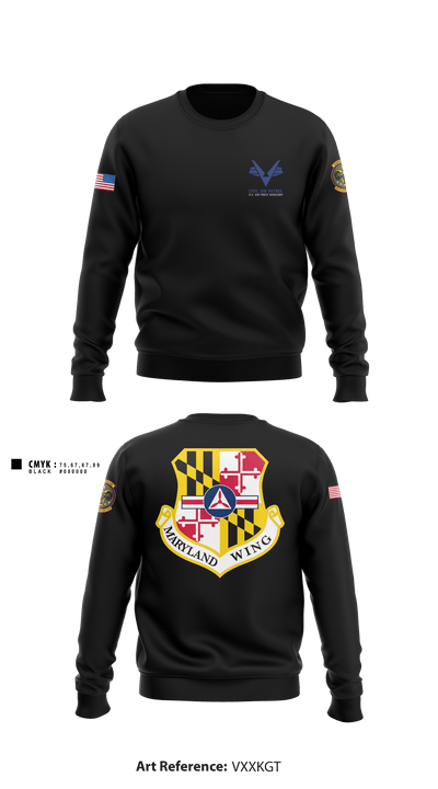 Towson Composite Squadron 17976164 Crew Neck Sweatshirt - 1