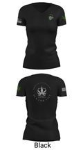 Old Saint Micks 80078963 Women's Short Sleeve V-neck Shirt - 14