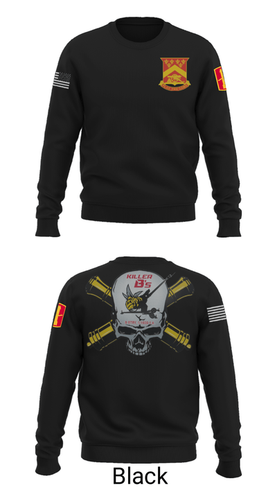 Bravo BTRY 1/103d FAR 8841781 Crew Neck Sweatshirt - 18