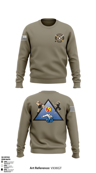 Fusion Combatives 96784594 Crew Neck Sweatshirt - 3