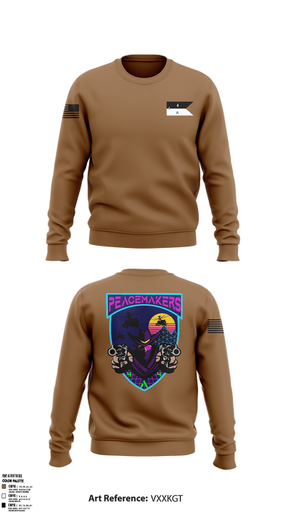 4-4 Attack Battalion 63788655 Crew Neck Sweatshirt - 2