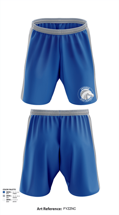 Andrada Polytechnic High School 34262371 Athletic Shorts With Pockets - 1