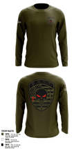 Fugitive apprehension street team 89256534 Long Sleeve Performance Shirt - 1