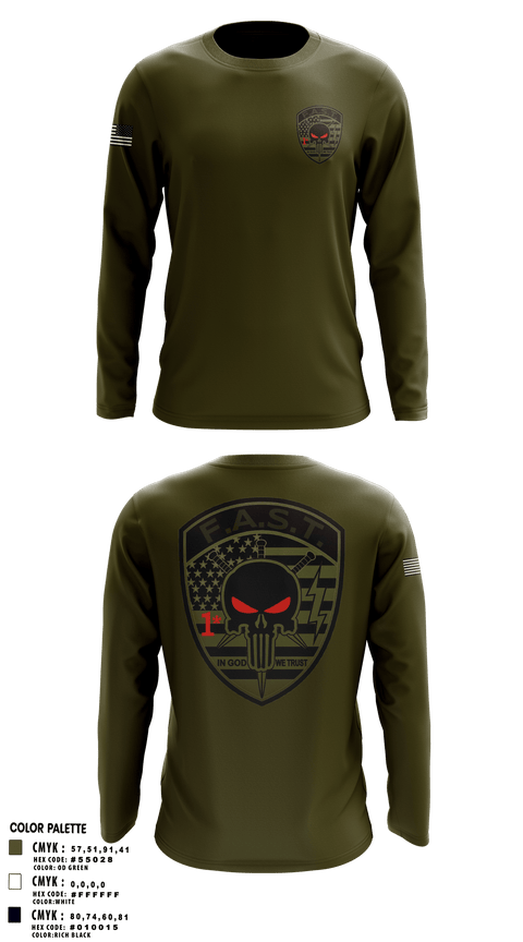 Long Sleeve Performance Shirt, , Police, Teamtime, Team time, sublimation, custom sports apparel, team uniforms, spirit wear, spiritwear, sports uniforms, custom shirts, team store, custom team store, fundraiser sports, apparel fundraiser