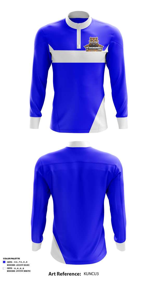 Quarter Zip Jacket, B. F. Liddell Middle, Track & Field, Teamtime, Team time, sublimation, custom sports apparel, team uniforms, spirit wear, spiritwear, sports uniforms, custom shirts, team store, custom team store, fundraiser sports, apparel fundraiser