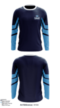 South Brunswick High School Lacrosse 73796182 Long Sleeve Performance Shirt - 1