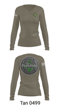 4DSB 72788112 Women's Long Sleeve V-neck Shirt - 41