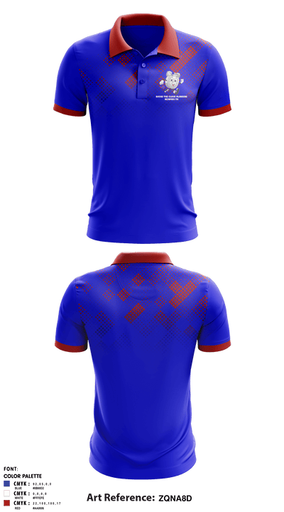 ROUND THE CLOCK PLUMBING 47490220 Short Sleeve Performance Polo - 1