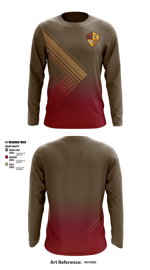 Long Sleeve Performance Shirt, Shadow Ridge High School Soccer, Men's Soccer, Teamtime, Team time, sublimation, custom sports apparel, team uniforms, spirit wear, spiritwear, sports uniforms, custom shirts, team store, custom team store, fundraiser sports, apparel fundraiser