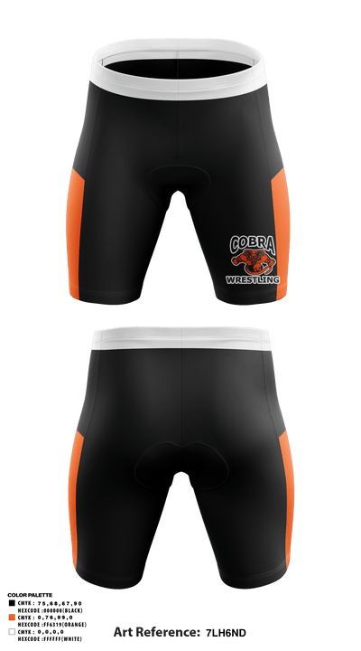 Cobra Wrestling 69728569 Men's Compression Shorts - 1