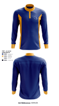 Factoryville Christian School 38098854 Quarter Zip Jacket - 6