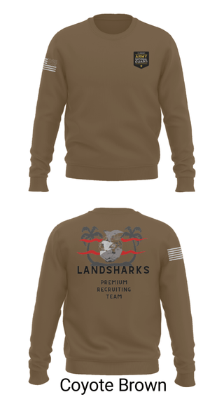 Crew Neck Sweatshirt, , National Guard, Teamtime, Team time, sublimation, custom sports apparel, team uniforms, spirit wear, spiritwear, sports uniforms, custom shirts, team store, custom team store, fundraiser sports, apparel fundraiser