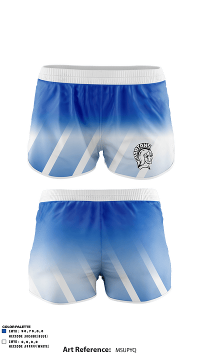 Milford High School Soccer 34079383 Track Shorts - 1