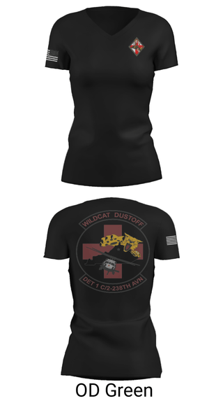 Women's Short Sleeve Vneck Shirt, , Army, Teamtime, Team time, sublimation, custom sports apparel, team uniforms, spirit wear, spiritwear, sports uniforms, custom shirts, team store, custom team store, fundraiser sports, apparel fundraiser
