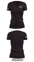 ARMY AVIATION SUPPORT FACILITY (DC) 66213593 Women's Short Sleeve V-neck Shirt - 4