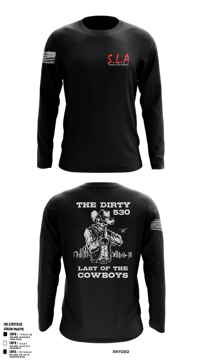 YARD DAWGS 55316748 Long Sleeve Performance Shirt - 1