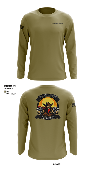 B DET, 502D IEW BN 43347096 Long Sleeve Performance Shirt - 4
