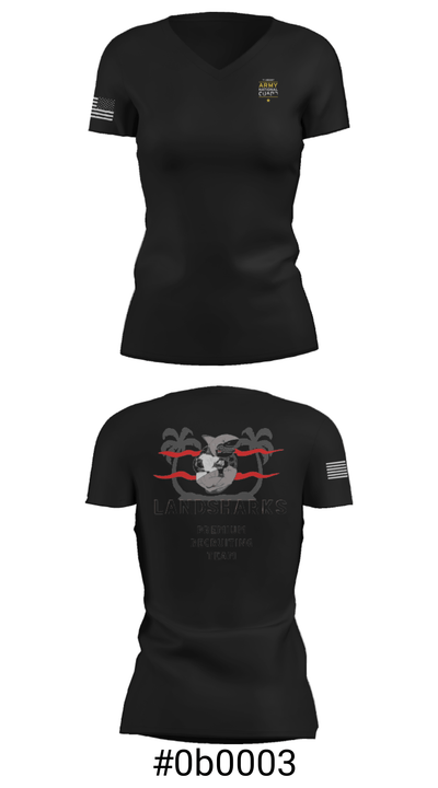 22ND RRB 50594442 Women's Short Sleeve V-neck Shirt - 19