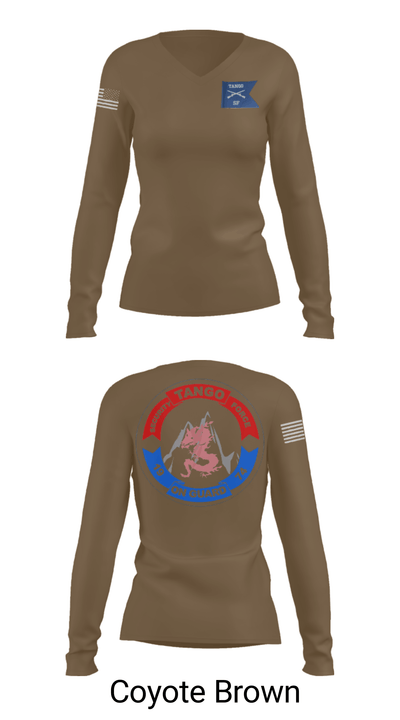Tango Security Force 4730343 Women's Long Sleeve V-neck Shirt - 38