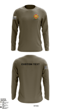 USAG Fort Sill 33635328 Long Sleeve Performance Shirt - 52