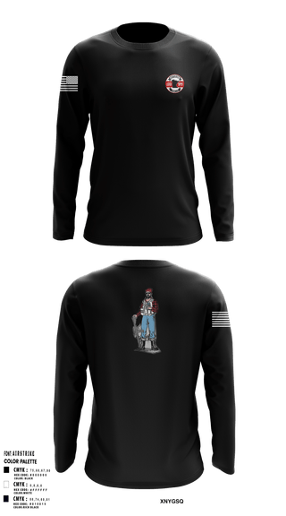 Long Sleeve Performance Shirt, , Air Force, Teamtime, Team time, sublimation, custom sports apparel, team uniforms, spirit wear, spiritwear, sports uniforms, custom shirts, team store, custom team store, fundraiser sports, apparel fundraiser