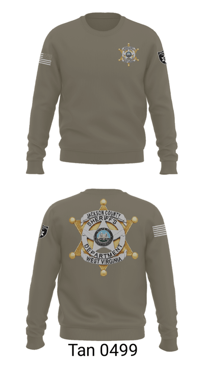 Jackson County Sheriff's Department Criminal Investigations 68509731 Crew Neck Sweatshirt - 11