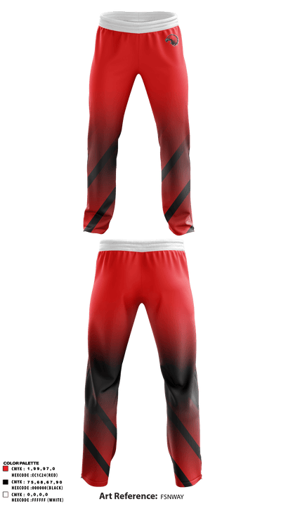 Quad Cities Christian School Soccer 52726245 Sweatpants - 1