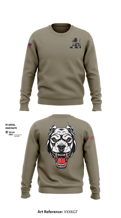 Oscar Golf Charlie Tango 24434143 Crew Neck Sweatshirt - 4