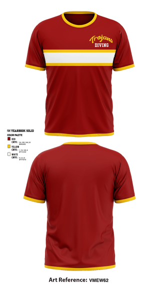Short Sleeve Performance Shirt, University Of Southern California Diving, Spirit Store, Teamtime, Team time, sublimation, custom sports apparel, team uniforms, spirit wear, spiritwear, sports uniforms, custom shirts, team store, custom team store, fundraiser sports, apparel fundraiser