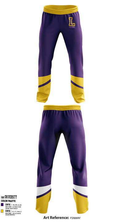Lois Hornsby Middle School Field Hockey 53600554 Sweatpants - 1