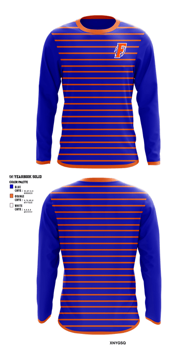 Floyd Henson Junior High School 33810034 Long Sleeve Performance Shirt - 1
