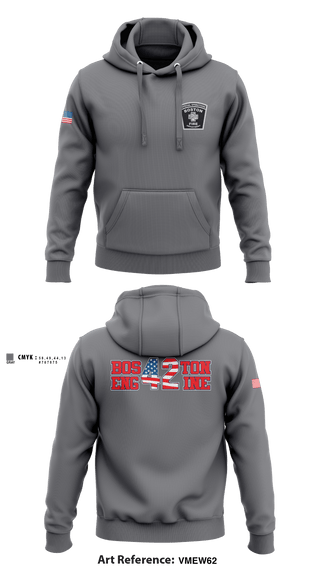 Hoodie, Boston Fire Department Engine-42, , Teamtime, Team time, sublimation, custom sports apparel, team uniforms, spirit wear, spiritwear, sports uniforms, custom shirts, team store, custom team store, fundraiser sports, apparel fundraiser