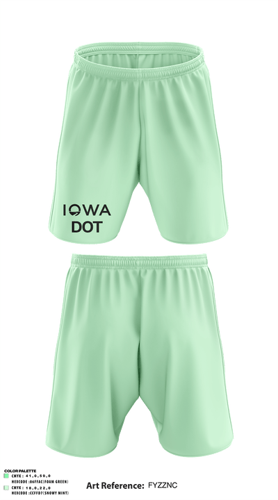 Iowa DOT 52653501 Athletic Shorts With Pockets - 2
