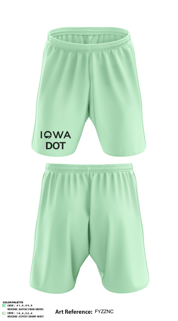 Athletic Shorts With Pockets, Iowa DOT, , Teamtime, Team time, sublimation, custom sports apparel, team uniforms, spirit wear, spiritwear, sports uniforms, custom shirts, team store, custom team store, fundraiser sports, apparel fundraiser