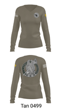 Albany Anglers Recruiting Station 30426253 Women's Long Sleeve V-neck Shirt - 41