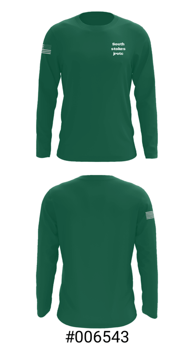 South stokes jrotc 66717428 Long Sleeve Performance Shirt - 3