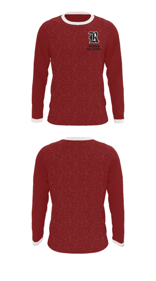 Long Sleeve Performance Shirt, Riverbank High School, Baseball, Teamtime, Team time, sublimation, custom sports apparel, team uniforms, spirit wear, spiritwear, sports uniforms, custom shirts, team store, custom team store, fundraiser sports, apparel fundraiser