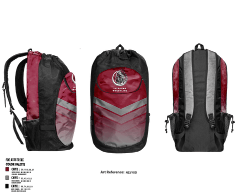 Gear Bag, Istrouma High School Wrestling, Wrestling, Teamtime, Team time, sublimation, custom sports apparel, team uniforms, spirit wear, spiritwear, sports uniforms, custom shirts, team store, custom team store, fundraiser sports, apparel fundraiser