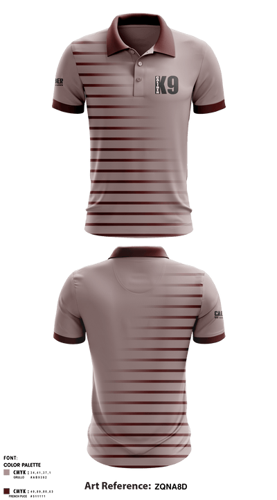Caliber K9 Solutions LLC 17607172 Short Sleeve Performance Polo - 1