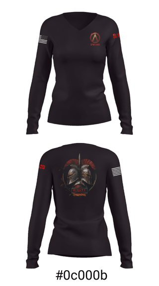 Women's Long Sleeve Vneck Shirt, , Army, Teamtime, Team time, sublimation, custom sports apparel, team uniforms, spirit wear, spiritwear, sports uniforms, custom shirts, team store, custom team store, fundraiser sports, apparel fundraiser