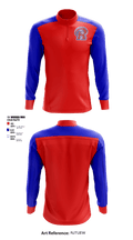 Richland High School Cheer 42804230 Quarter Zip Jacket - 1