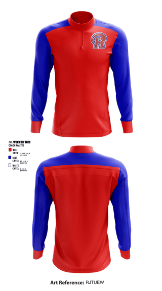 Quarter Zip Jacket, Richland High School Cheer, Cheer, Teamtime, Team time, sublimation, custom sports apparel, team uniforms, spirit wear, spiritwear, sports uniforms, custom shirts, team store, custom team store, fundraiser sports, apparel fundraiser