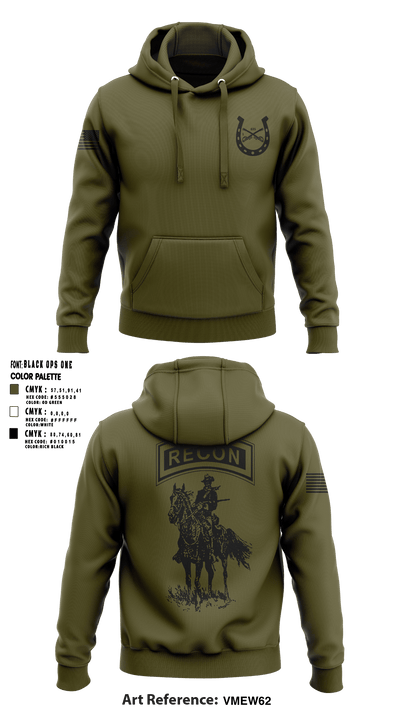 1-635th Scout Platoon 89807222 Hoodie - 3