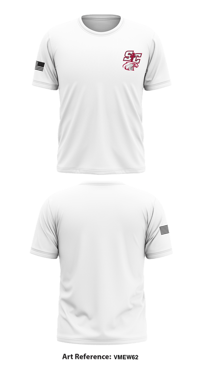 Santiam Christian School Wrestling 60304138 Short Sleeve Performance Shirt - 8