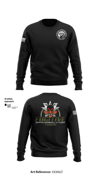 Crew Neck Sweatshirt, , Police, Teamtime, Team time, sublimation, custom sports apparel, team uniforms, spirit wear, spiritwear, sports uniforms, custom shirts, team store, custom team store, fundraiser sports, apparel fundraiser
